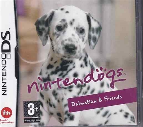Nintendogs Dalmatian & Friends - Nintendo DS (B Grade) (Genbrug)